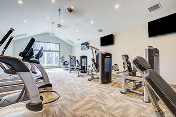 Fitness room at Trophy Club at Bellgrade, Midlothian, VA, 23113